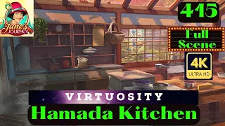 JUNE'S JOURNEY 415 | HAMADA KITCHEN (Hidden Object Game ) *Full Mastered Scene*