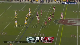 49ers GAME WINNING INTERCEPTION