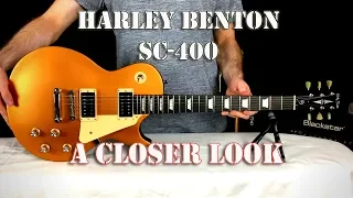 A closer look at the Harley Benton SC-400 SGT Classic Series