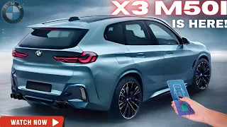 2025 BMW X3 M50i Midsize SUV Reveal - FIRST LOOK!