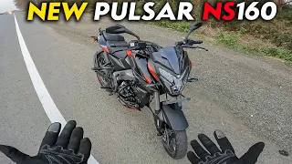 All New Pulsar NS 160 Bluetooth Digital Meter Ride Review - Better Than Before?