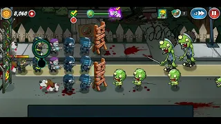SWAT and zombie boss level Nightmart gameplay