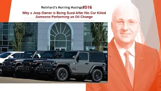 Why a Jeep Owner is Being Sued Because His Car Killed Someone While Performing an Oil Change