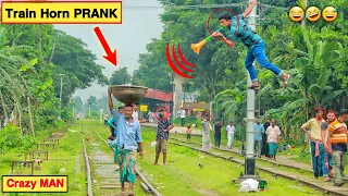 Update Viral Train Horn PRANK in 2022 | Best of Train Horn PRANK on Public | ComicaL TV