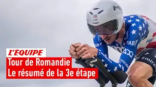 Tour de Romandie 2024 - McNulty le plus rapide, Ayuso nouveau leader : Le résumé de la 3e étape