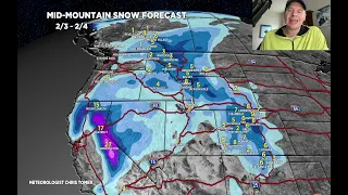 AM Mountain Weather Update 2/3, Meteorologist Chris Tomer
