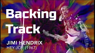 HEY JOE Backing Track | Jimi Hendrix | E Minor