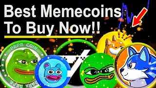 How To Actually Make Millions With Crypto Meme Coins  (Top Best 10 Memecoins and more)