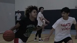 FULL High School Basketball Workout | Ball Handling, Finishing, & Shooting