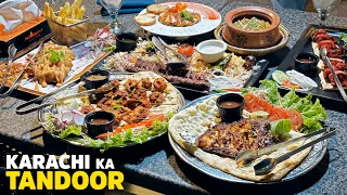 Tandoor, Karachi | Fish, Handi, Sizziling Kabab Huge Menu, Amazing Taste | Best Food of Pakistan