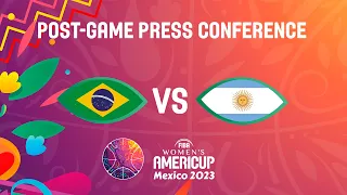 Brazil v Argentina - Press Conference | FIBA Women's AmeriCup 2023
