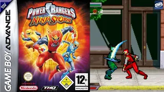Power Rangers: Ninja Storm GBA - Gameplay on My Boy! Emulator Android [No Commentary]