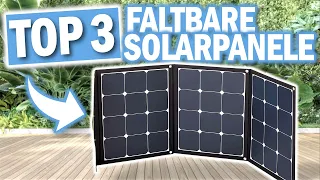 Beste FALTBARE SOLARPANELS 2023  | Top 3 Solarmodule faltbar