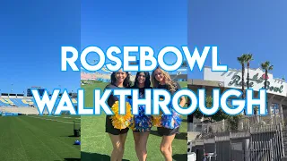 Behind the Scenes of the Rose Bowl | Vlog