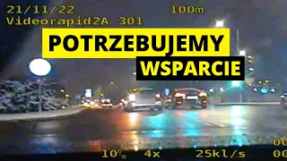 Pościg policji za pijaną kobietą