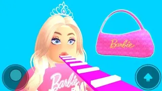 jogando parkour da Barbie no roblox