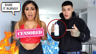 I PUT ICY HOT IN MY GIRLFRIENDS BRA!! *SHE CRIED*