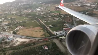 Beautiful Sunrise!! SmartWings Boeing 737 MAX 8 Full Takeoff from Zakynthos