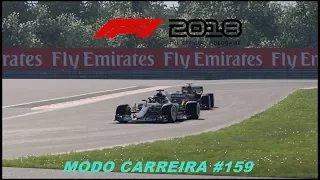 F1 2018 MODO CARREIRA #159 (HUNGRIA):E NÃO É QUE O SIROTKIN DEFINIU O 2° LUGAR?