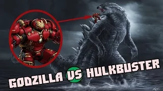 Годзилла vs Халкбастер (Тони Старк)/Godzilla vs Hulkbuster (Marvel) - Кто Кого? [bezdarno]