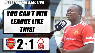 ARSENAL 2-1 NOTTINGHAM FOREST ( Henry  -NIGERIAN FAN REACTION) - PREMIER LEAGUE HIGHLIGHT 2023-24