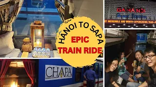 Sleeper Train 🚂 Adventure from 🇻🇳 Hanoi to Sapa ✨😍