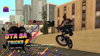 GTA San Andreas BMX Mod Trick's | HOW TO INSTALL | HOW TO PLAY