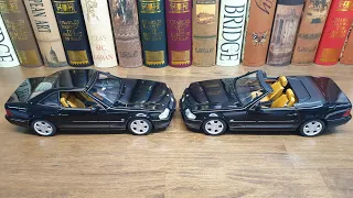 1:18 Diecast model car/ Benz SL (R129) review [Unboxing]