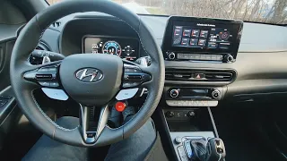 How to Activate Launch Control 2022 Hyundai Kona N 0-60mph Acceleration