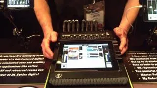 Kraft Music - Mackie DL806 Digital Mixer w/ iPad Control Demo at NAMM 2013