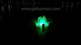 15m High Floating Music Dancing Fountain