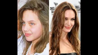 Angelina Jolie transformation Then and Now