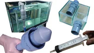 Aquarium model 17 - Principle of operation of the Overflow system/ For Aquarium Tank