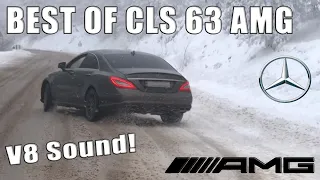 BEST of Mercedes-Benz CLS 63 AMG I EXHAUST SOUND | Pure V8 SOUND!