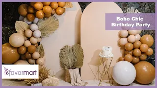 Boho Chic Birthday Party | Shop The Look | eFavormart.com