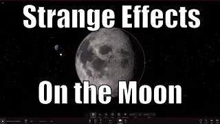 Moon and Magnetotail - Unusual Lunar Effects From Earth Magnetosphere - Universe Sandbox²