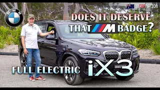 BMW iX3 (2022) EV / We drive it properly. Is this a genuine M-car SUV?