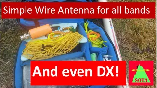 Simple Wire Multi Band Antenna 80-10m
