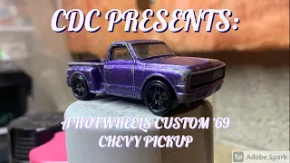 Hotwheels Custom '69 Chevy Pickup
