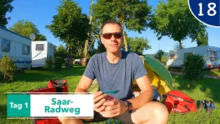 Weiter in Richtung Frankreich! | Saar-Radweg Tag 1 | #18 von 51 | 12-Wochen-Radreise | 4K