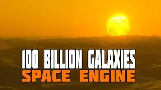 Introduction Tutorial to Space Engine whilst Exploring 100 Billion Galaxies!