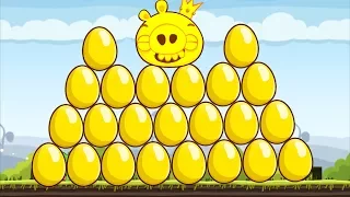Angry Birds - COMPLETE ALL 33 GOLDEN EGG GOLD STAR!!
