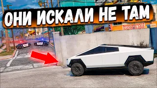 ОНИ ИСКАЛИ НО НЕ ТАМ ГДЕ НАДО!  ПОЛИЦЕЙСКИЕ ПРОТИВ ВОРОВ В ГТА 5? GTA 5 RP