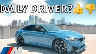 WHAT IT’S LIKE DAILY DRIVING A BMW M4