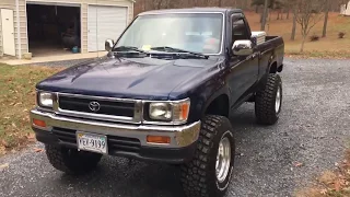 Restored 89 Toyota pickup