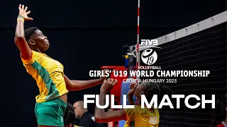 PER🇵🇪 vs. CMR🇨🇲 -  Full Match | Girls' U19 World Championship | Playoffs