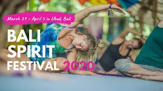 Bali Spirit Festival 2020 March 29 – April 5, Ubud, Bali