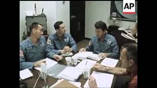 APOLLO DE-BRIEFING - APOLLO 7 - COLOUR - NO SOUND