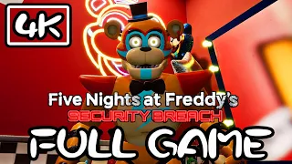 Five Nights at Freddy's: Security Breach - Full Game Walkthrough (All Paths + ALL ENDINGS)