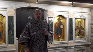 Проповедь после чтения великого покаянного канона святого Андрея Критского 2018г.